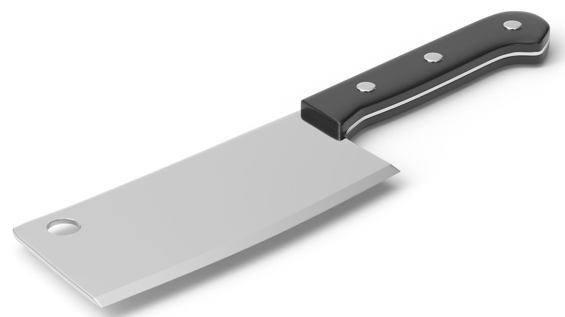 kitchen knifes 3D model_1