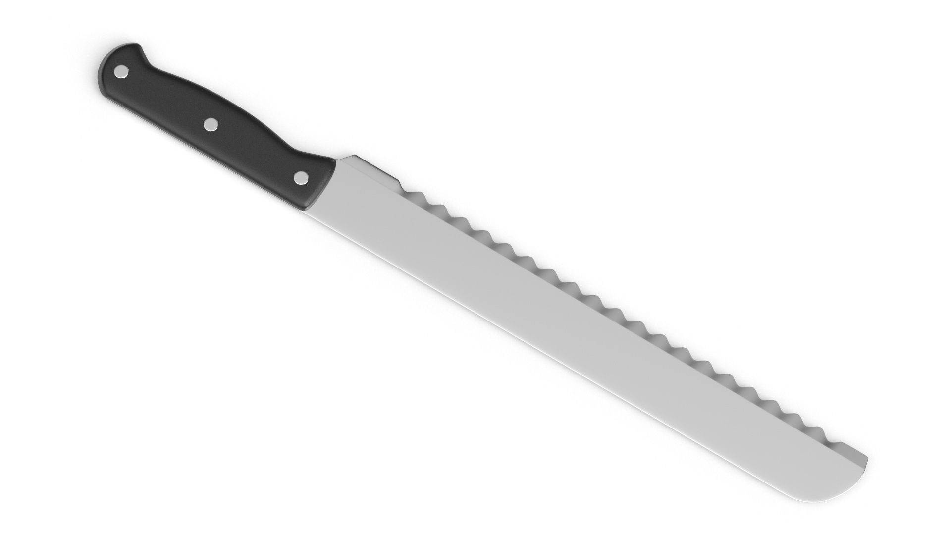 kitchen knifes 3D model_10
