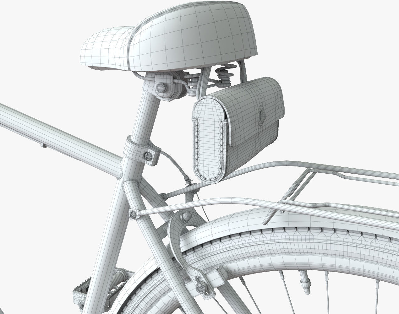 city bike 3D model_15