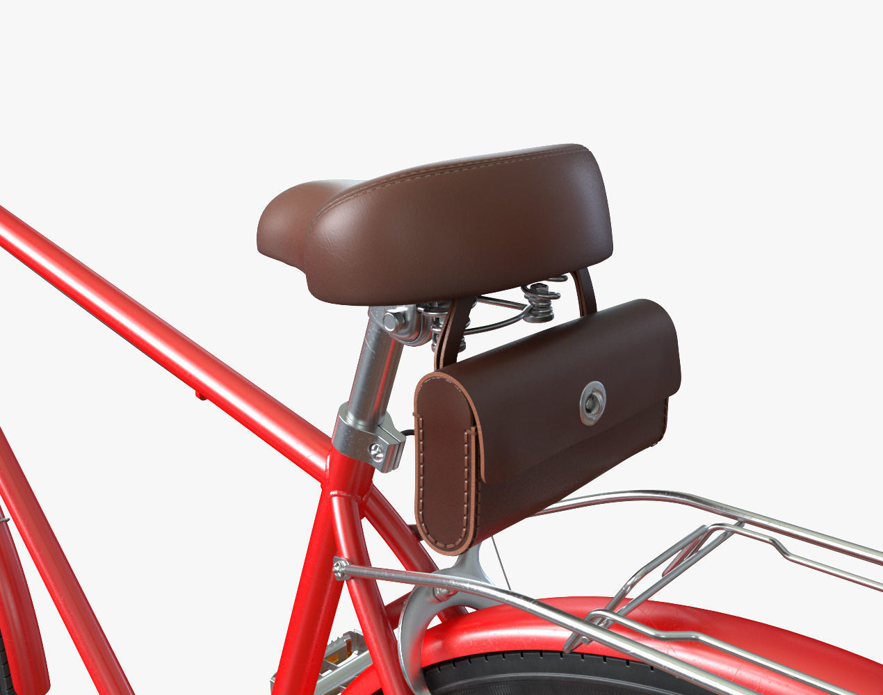 city bike 3D model_7