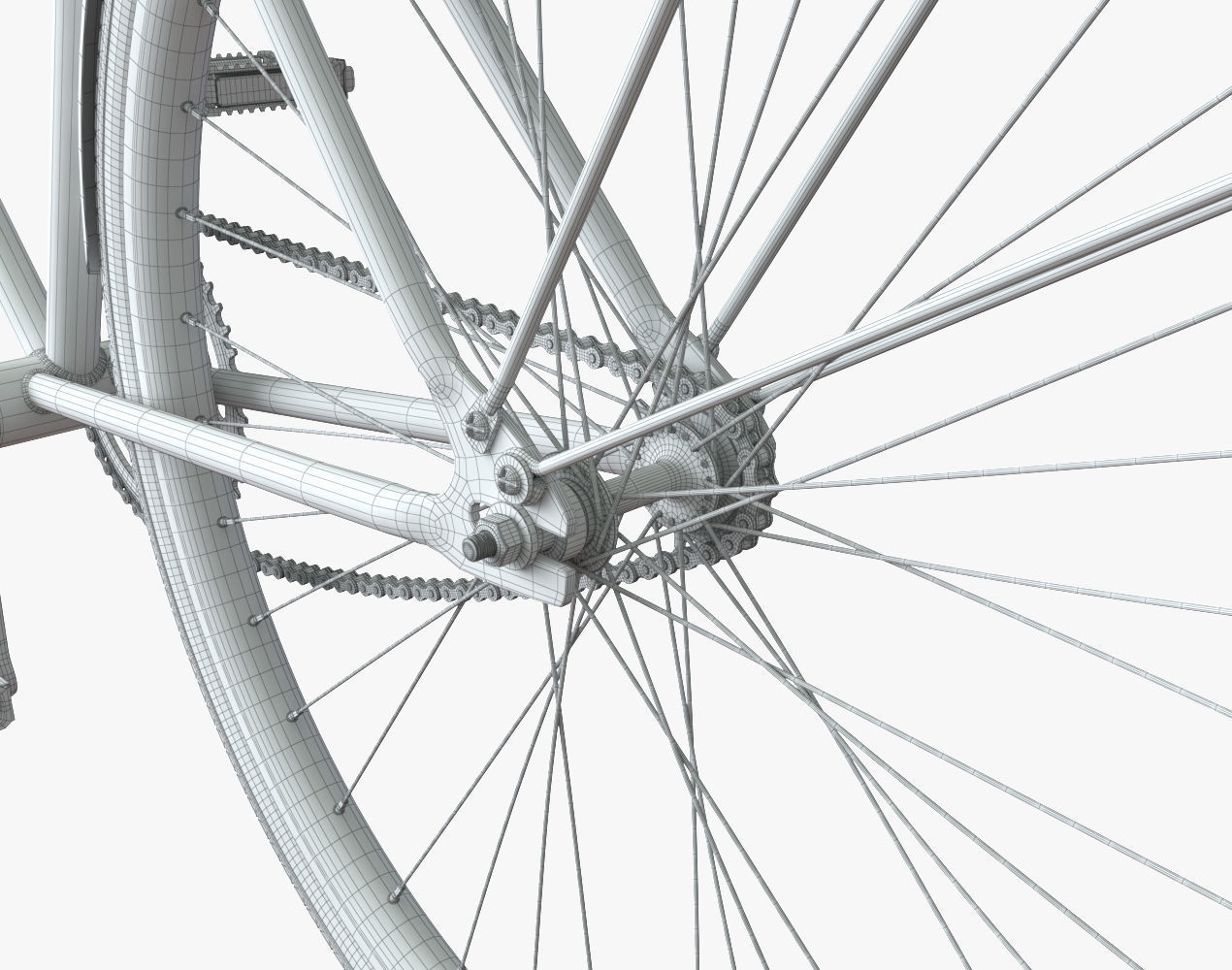 city bike 3D model_13