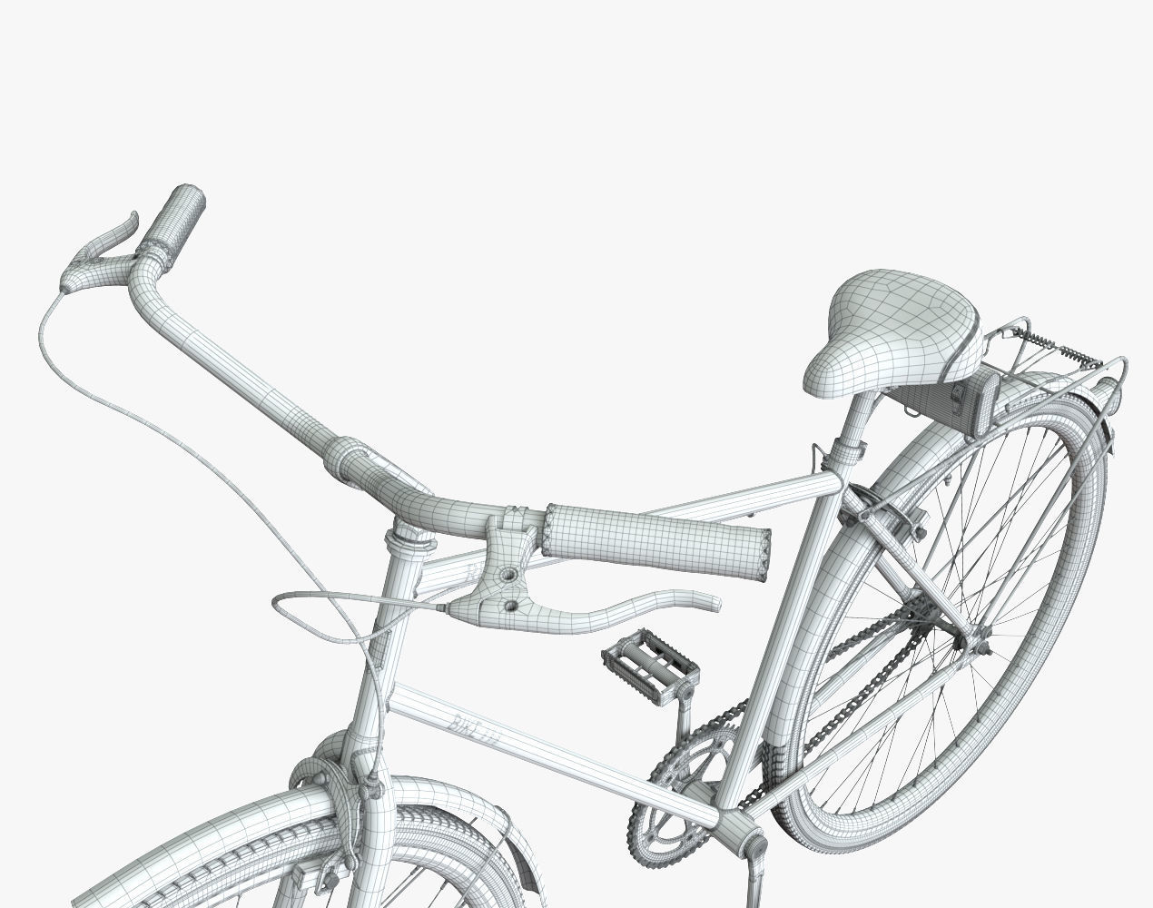 city bike 3D model_14