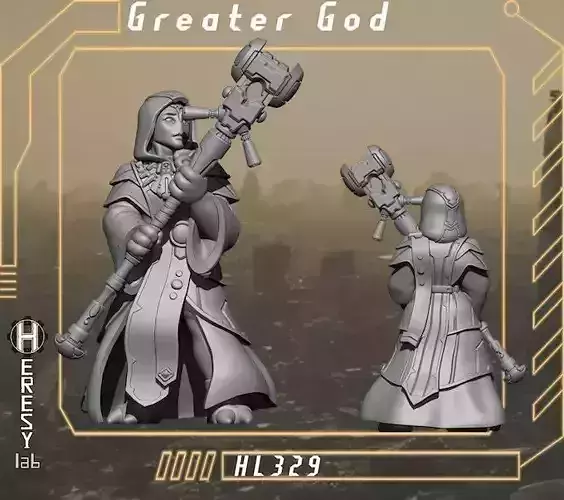 HL329 - Greater God Ethereal - Supported and Unsupported