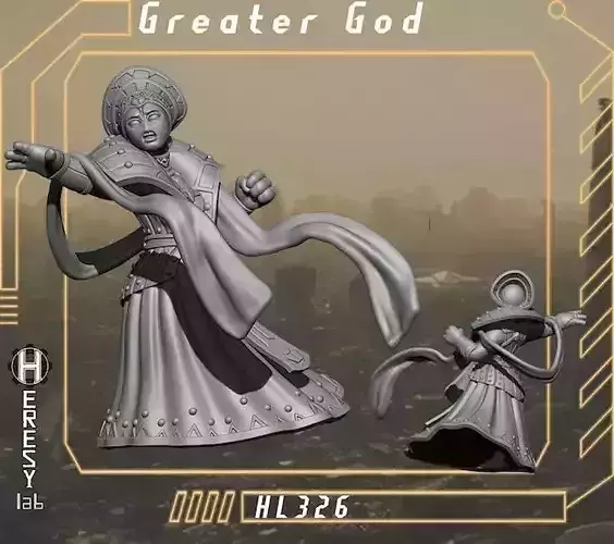 HL326 - Greater God Ethereal Queen- Supported and Unsupported