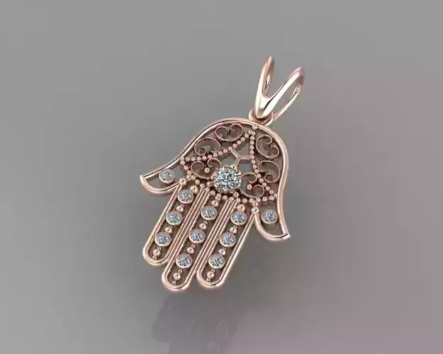 pendant hand of Fatima Hamsa p0038