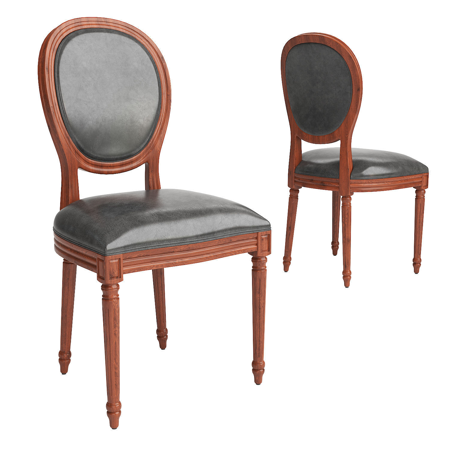 Dining set 28 3D model_2