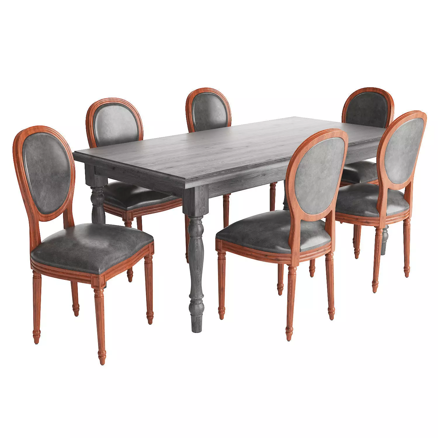 Dining set 28 3D model_0