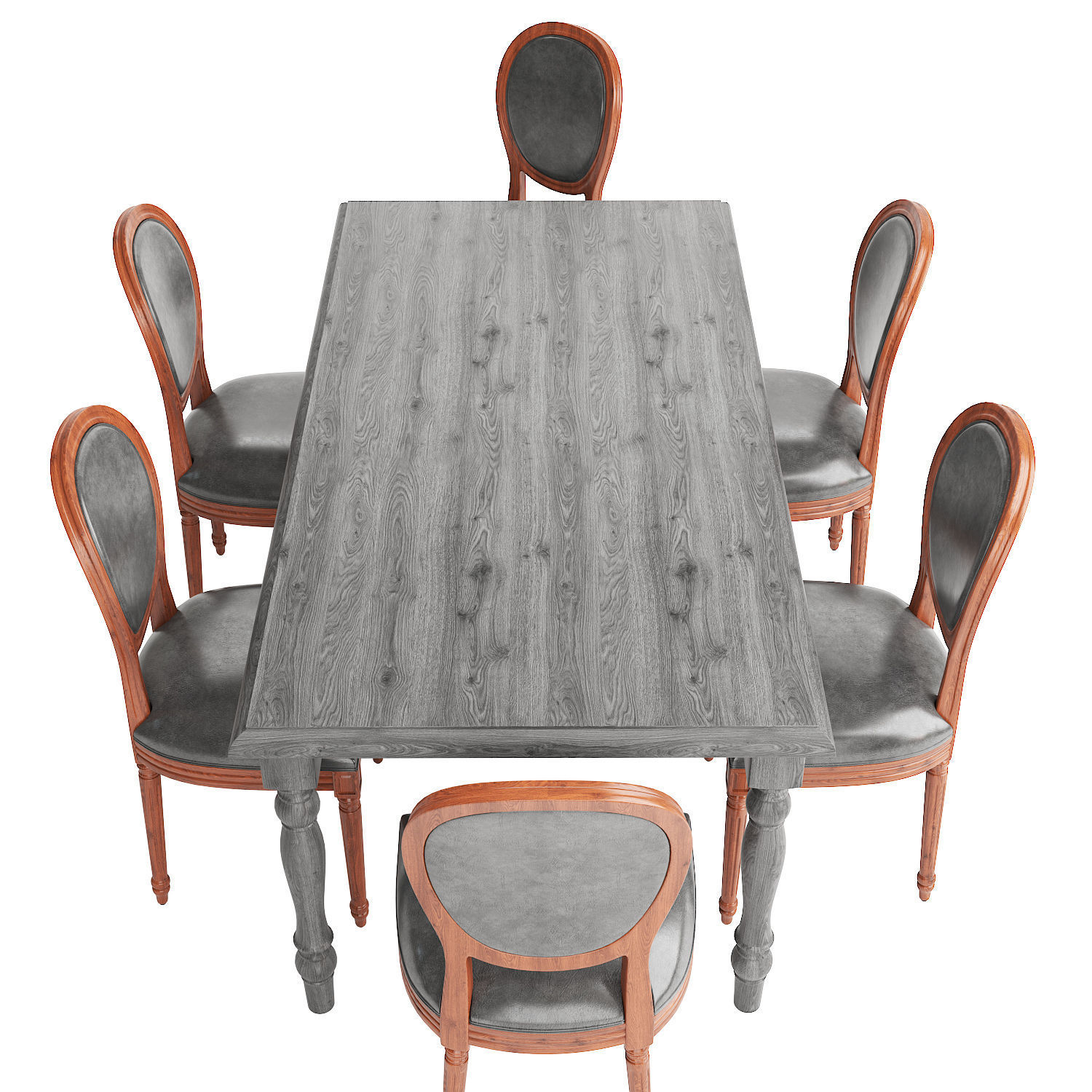 Dining set 28 3D model_1