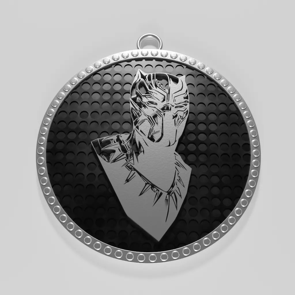 Black panther Free 3D print model