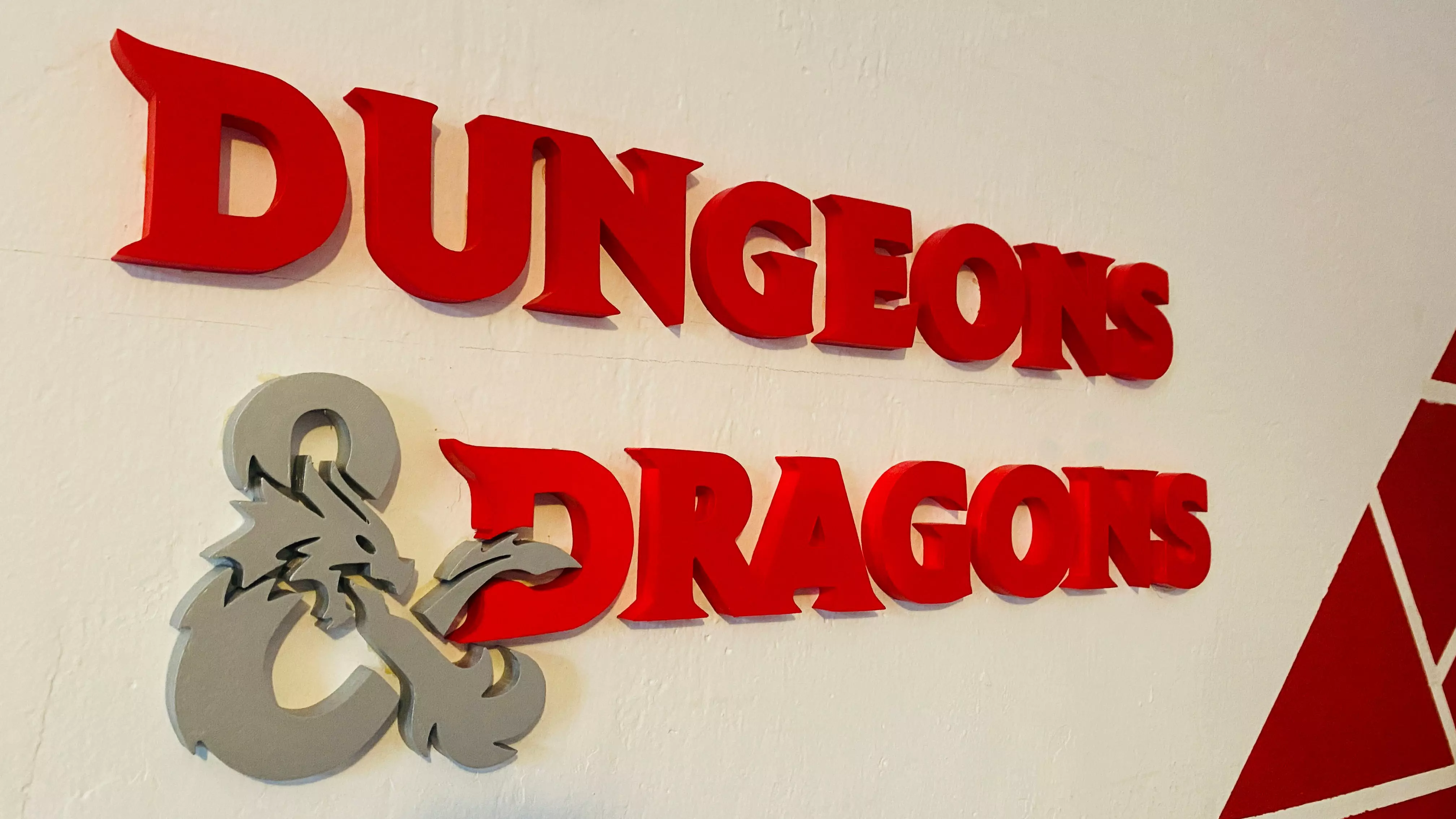 Dungeons and Dragons Wall Decor 3D model_0