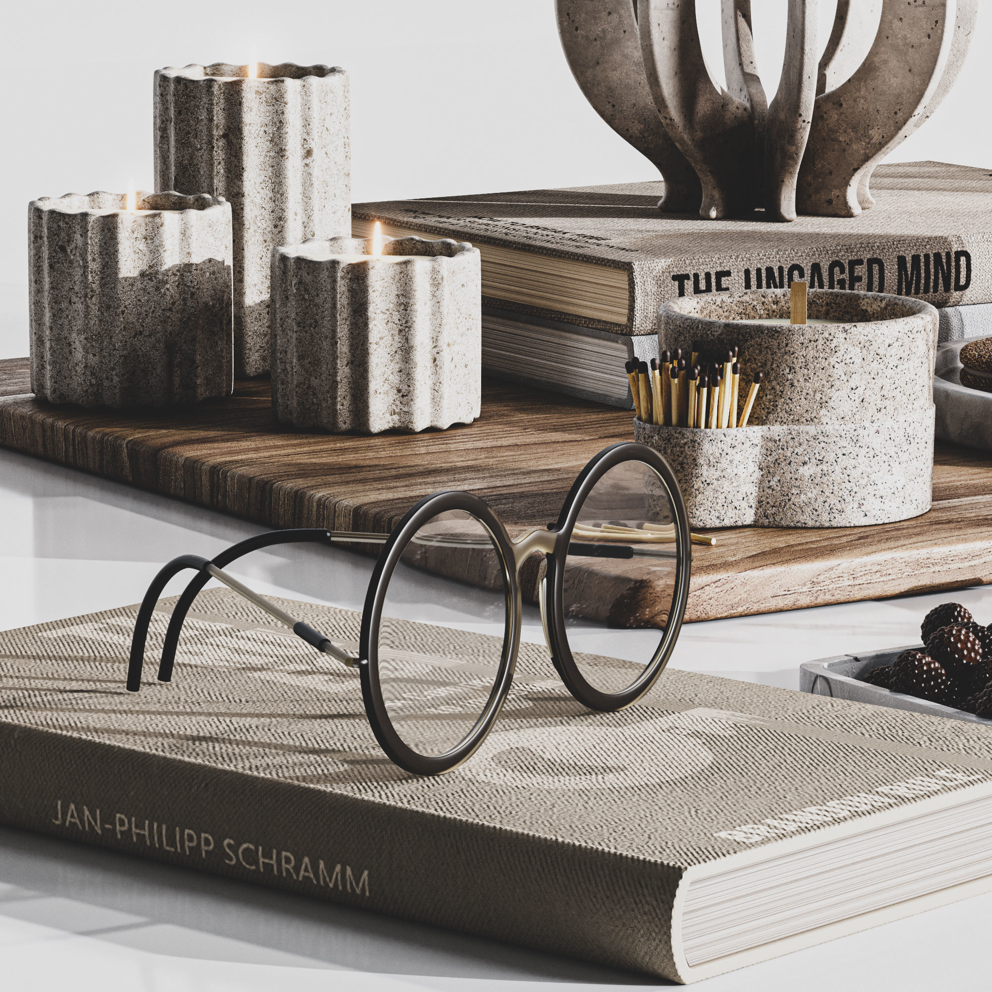 decorative set39 3D model_4