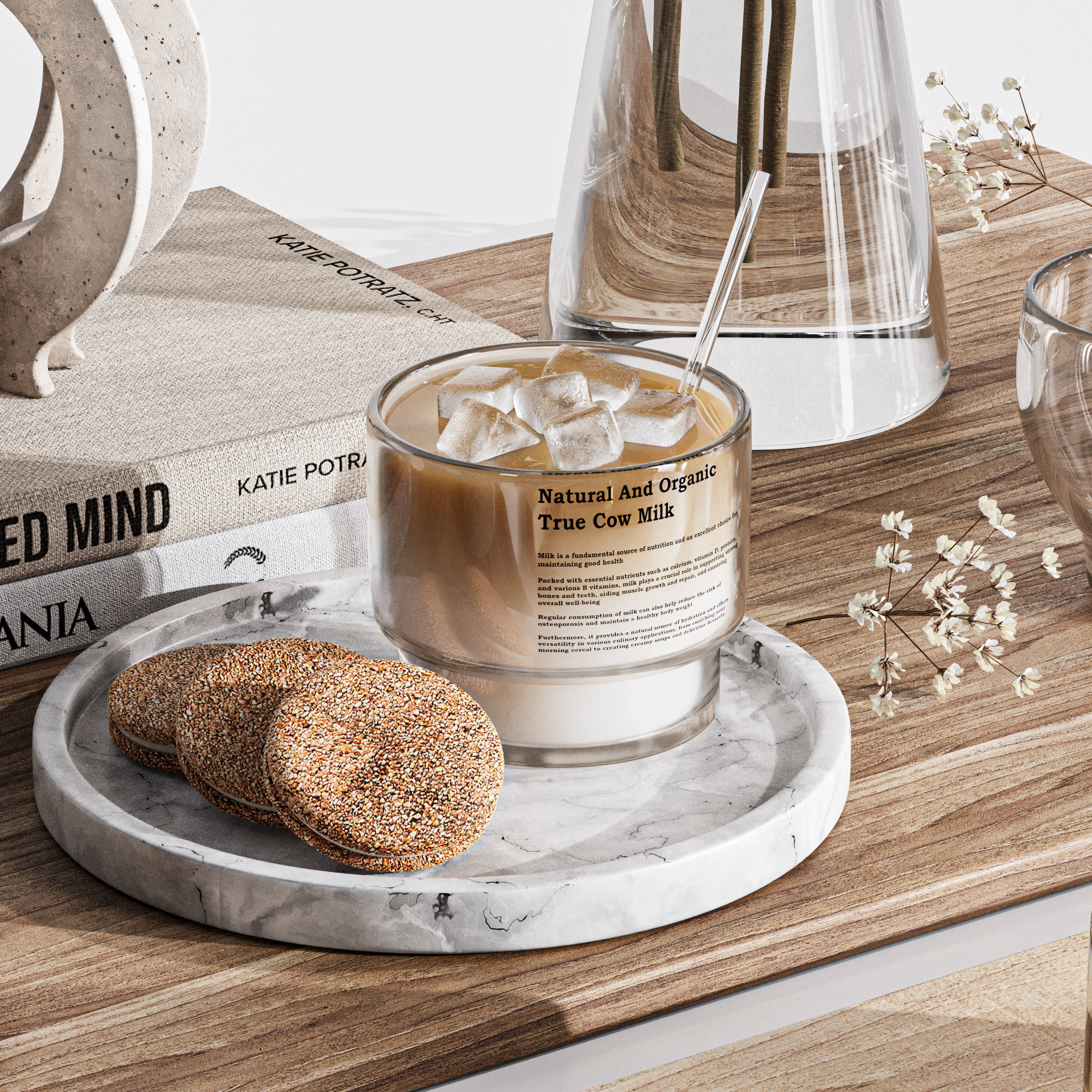 decorative set39 3D model_2