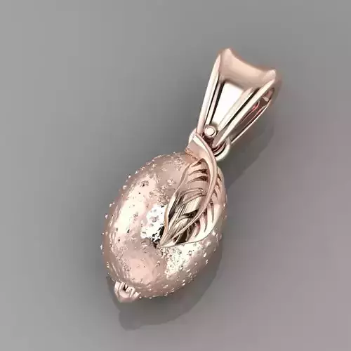 lemon pendant p0048 3D print model
