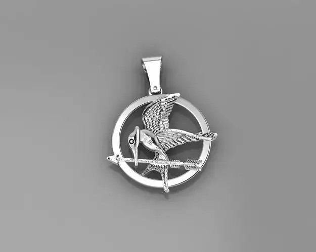 pendant mockingjay the hunger games p0050