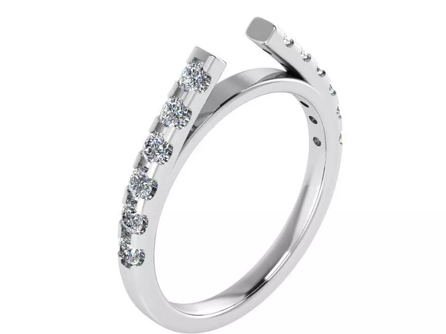 Diamond Ring 1689 Free 3D print model