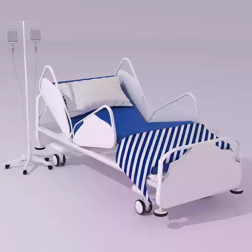 Hospital Bed 2 - 4K