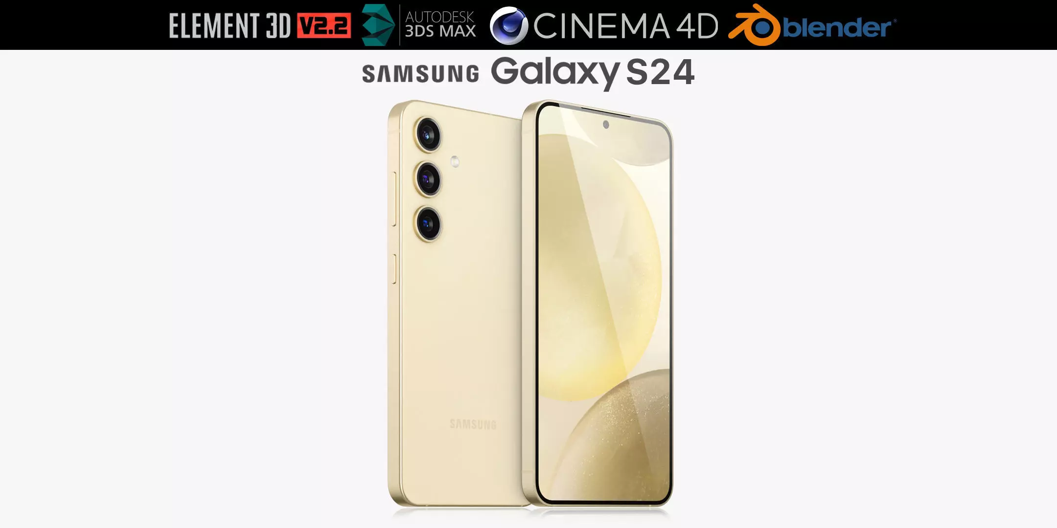 Samsung Galaxy S24 3D model