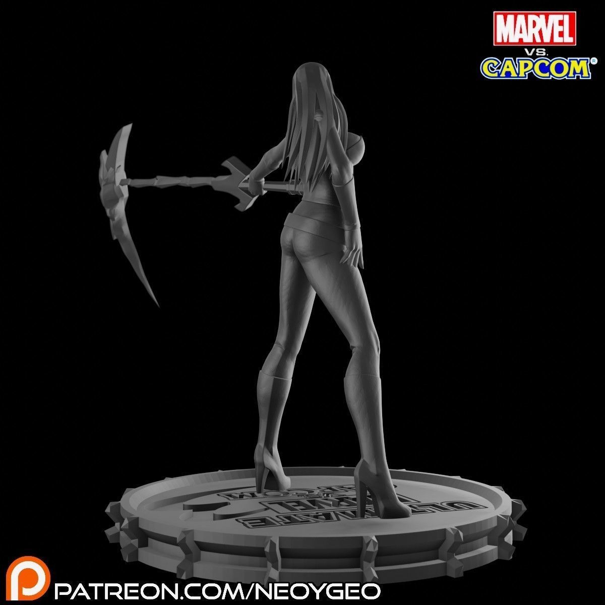 TRISH - DEVIL MAY CRY - MARVEL VS CAPCOM 3 3D print model_1