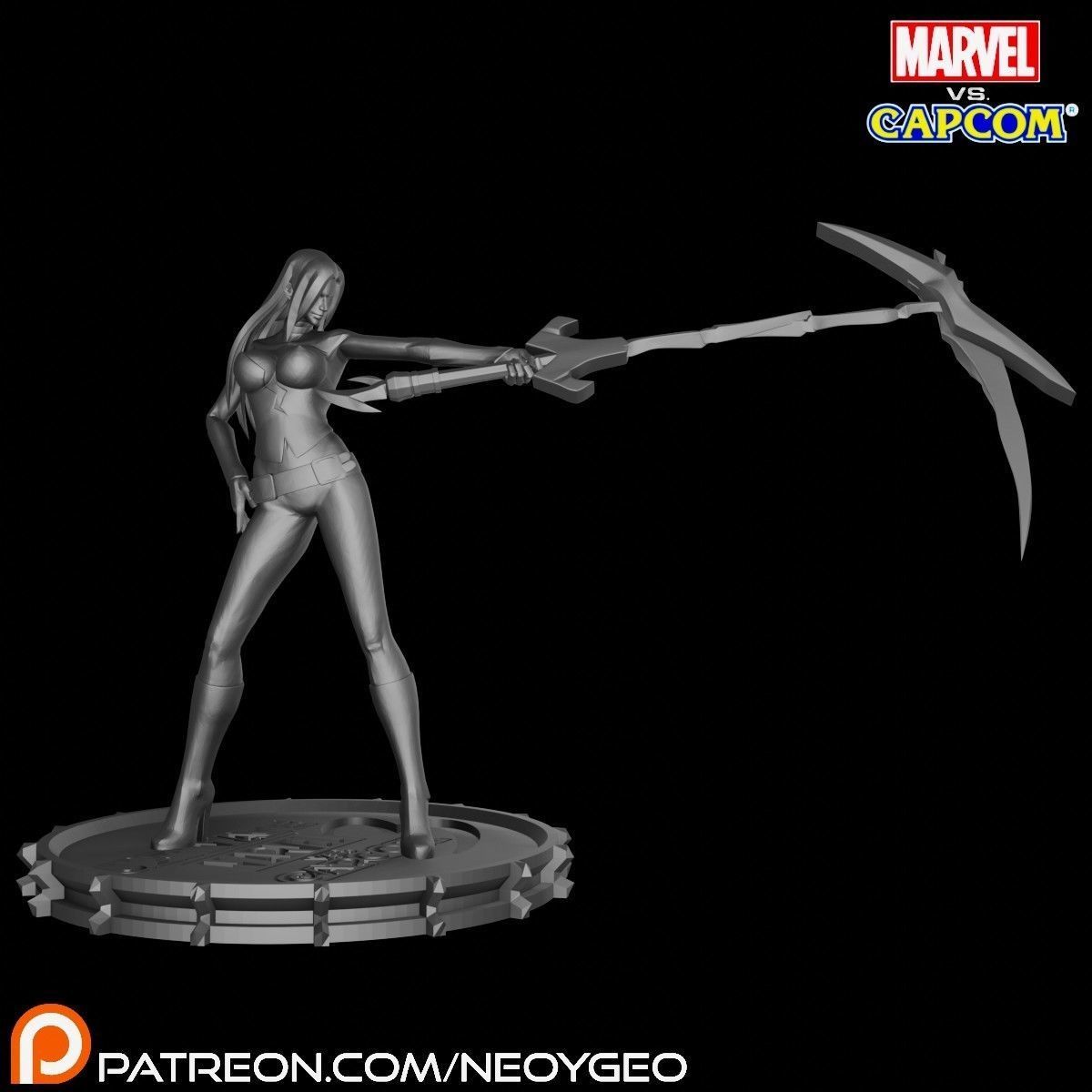 TRISH - DEVIL MAY CRY - MARVEL VS CAPCOM 3 3D print model_2