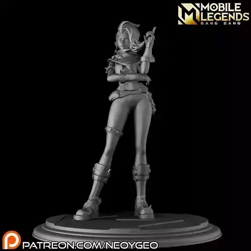 IXIA - MOBILE LEGENDS 3D print model