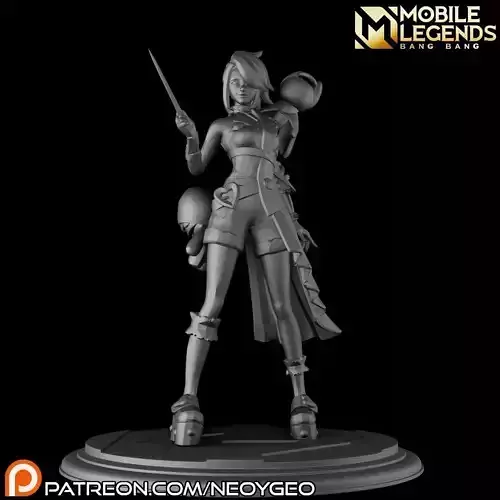 MELISSA - MOBILE LEGENDS 3D print model