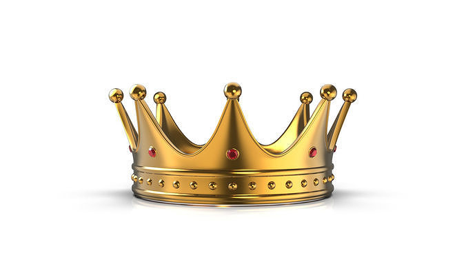 Gold Crown 3D model