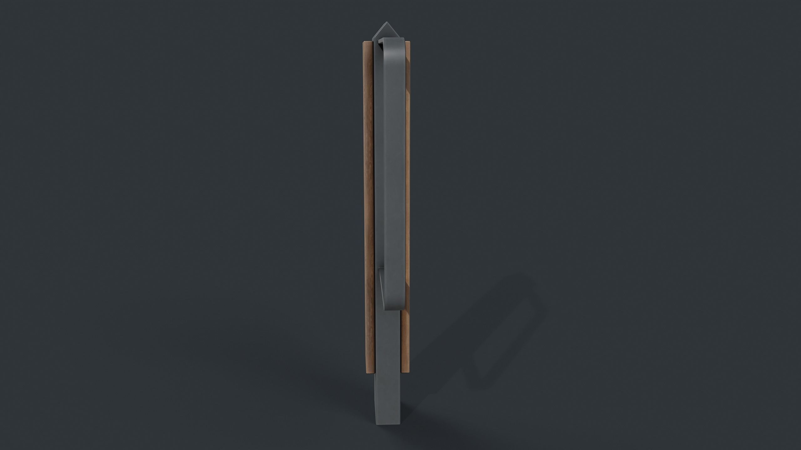 Bike Rack 19 PBR Game Ready Low-poly 3D model_8