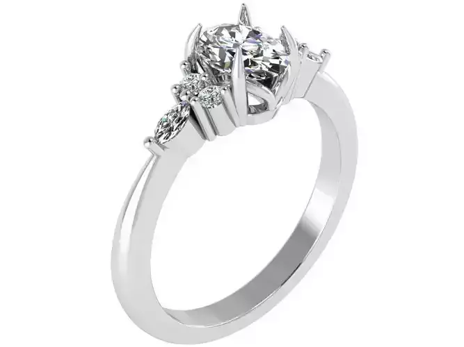 Round Diamond Ring 1726