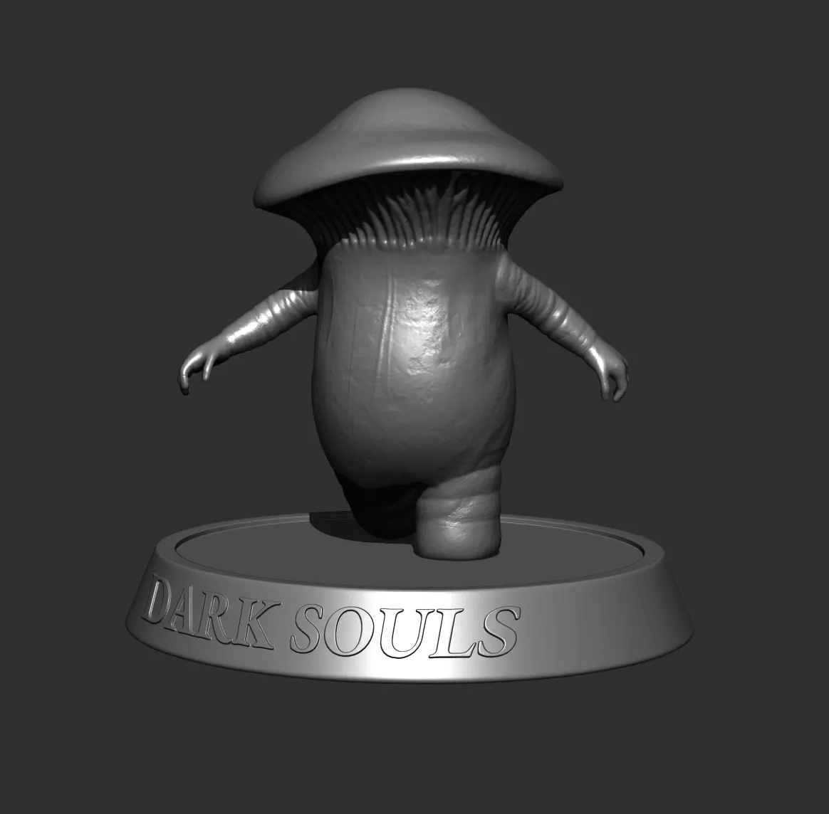 Dark Souls Mushroom 3D print model