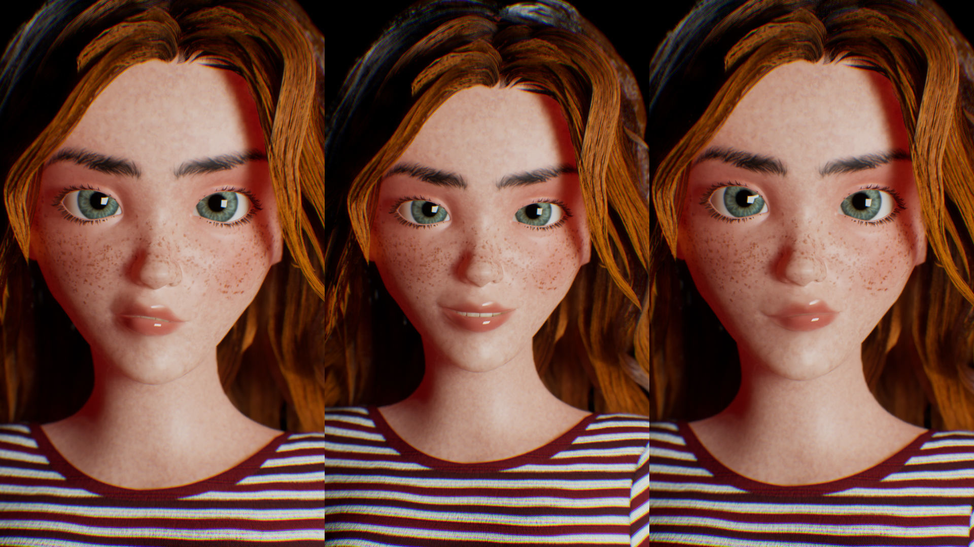 Game-Ready Stylized Character Maxim Low-poly 3D model_3