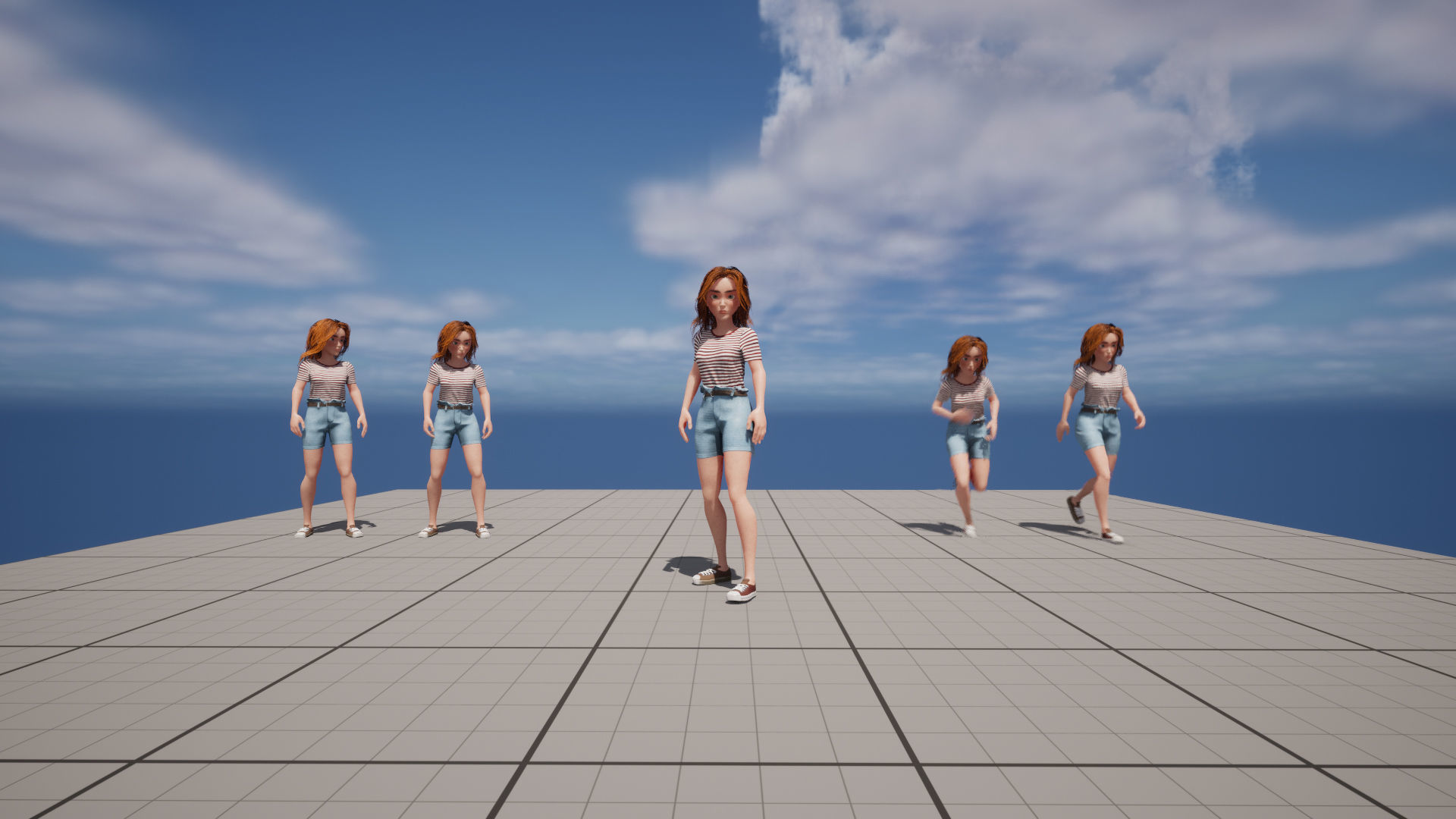 Game-Ready Stylized Character Maxim Low-poly 3D model_4