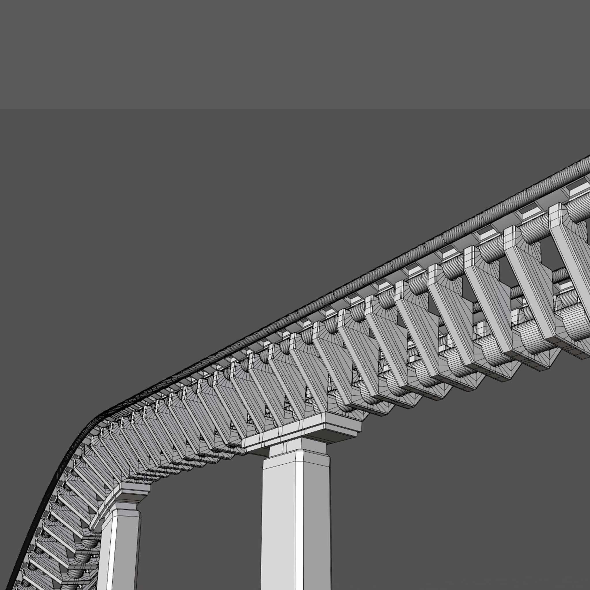 rollercoaster st 3D model_13