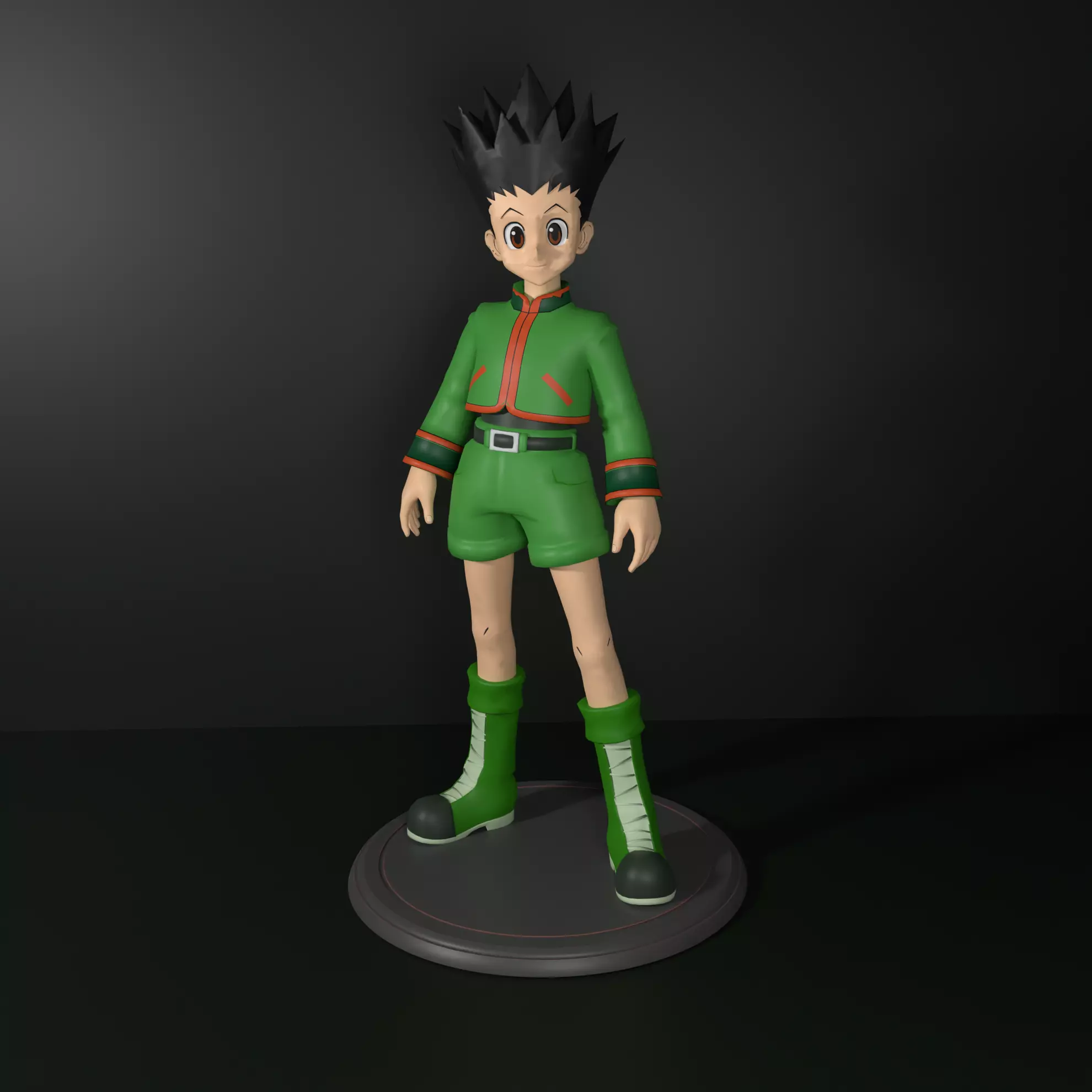 Gon Freecss 3D print model_0