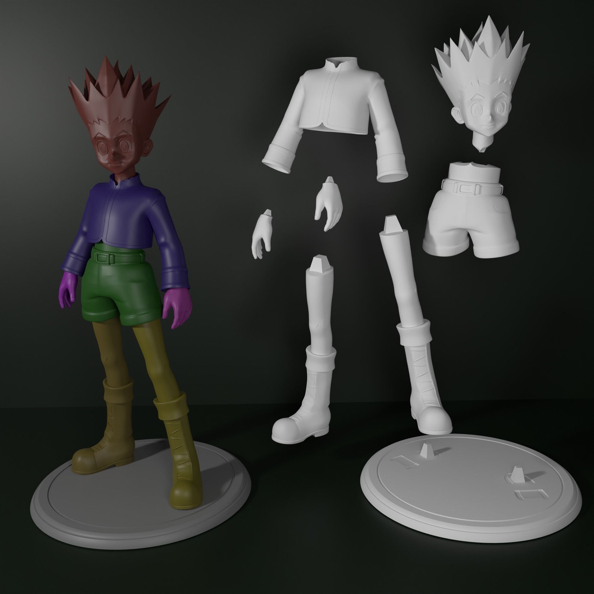 Gon Freecss 3D print model_12