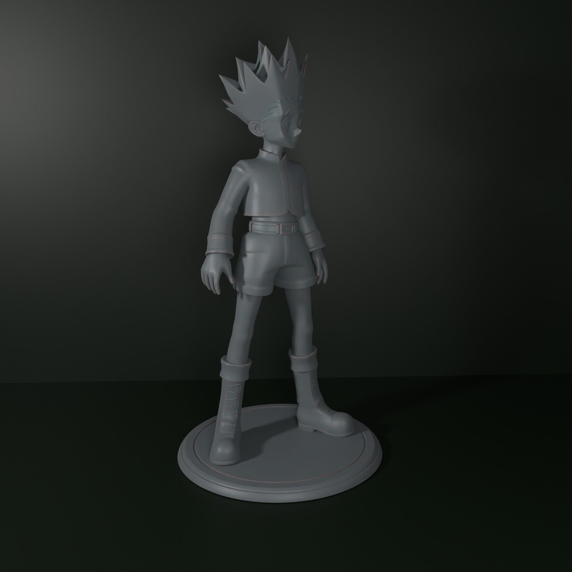 Gon Freecss 3D print model_11