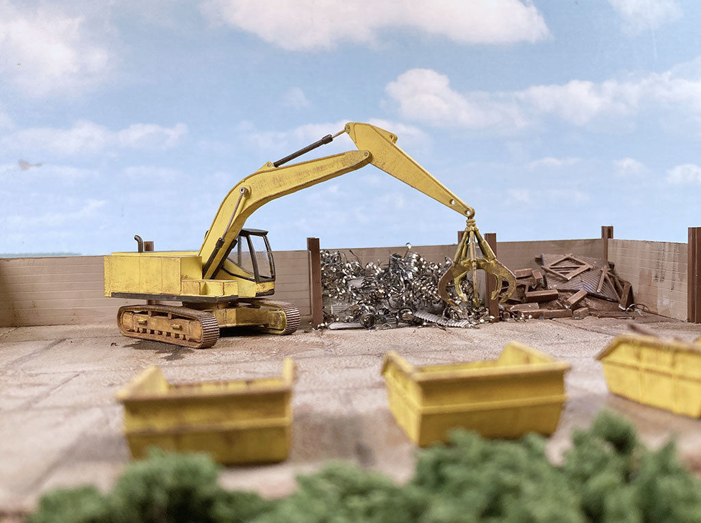DET-0067 Junk yard detail set H0-scale 14 items 3D print model_2