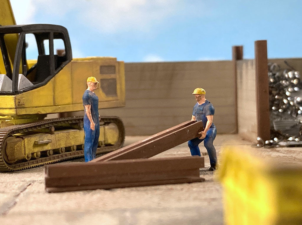 DET-0067 Junk yard detail set H0-scale 14 items 3D print model_6