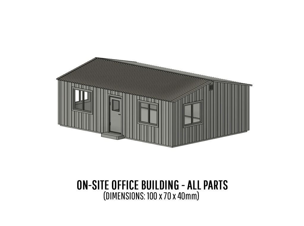 DET-0067 Junk yard detail set H0-scale 14 items 3D print model_34