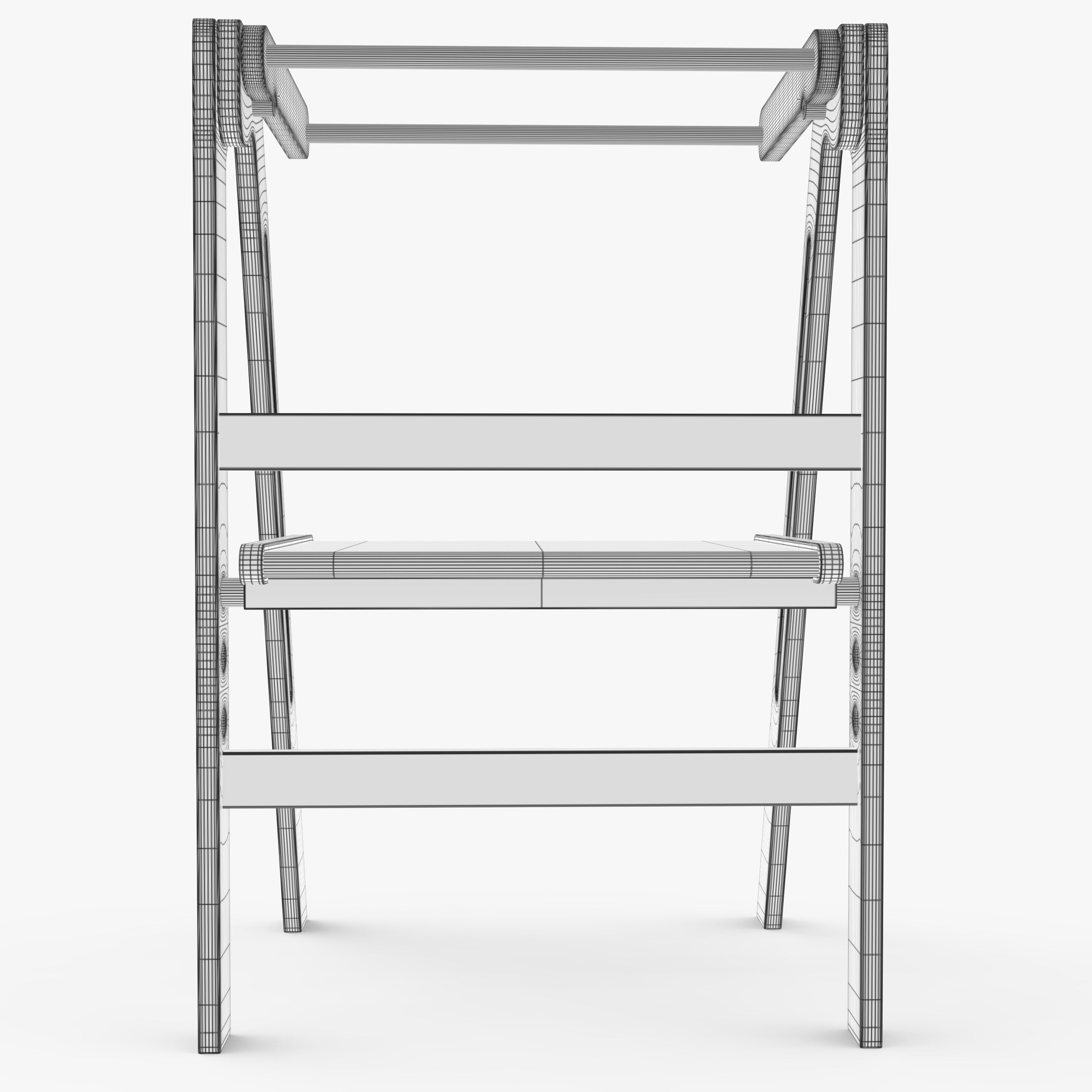 Step stool montessori 3D model_12