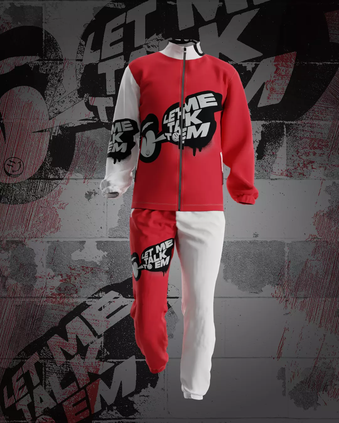 Track suit CLO file 3D model