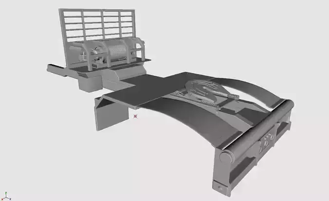 FLATBED  Truck Winch and Fifth Wheel