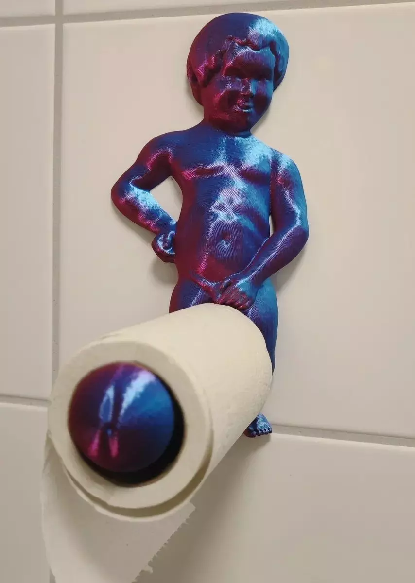 Manneken Pis - Funny Toilet Paper Holder 3D print model