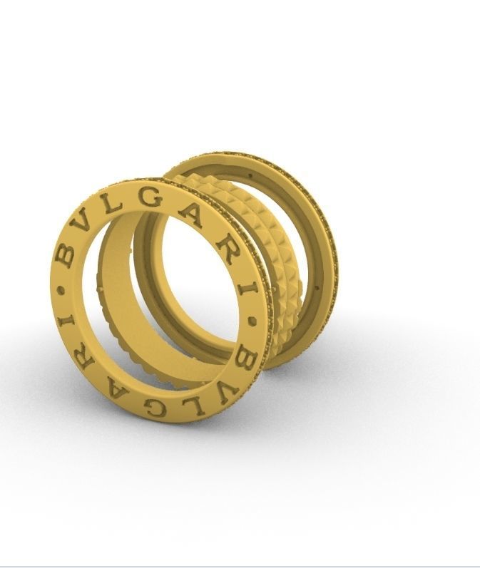 Ring B zer 0 3D print model_8