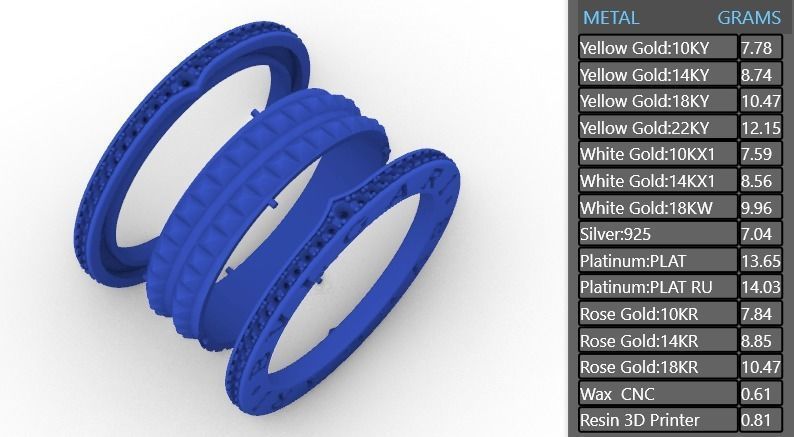 Ring B zer 0 3D print model_7