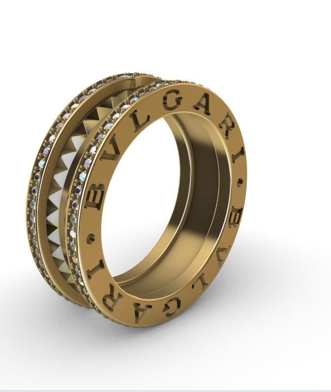 Ring B zer 0 3D print model_10