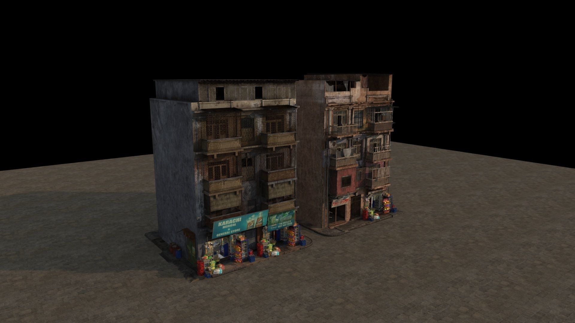 Karachi Grocery Shop 3D model_6