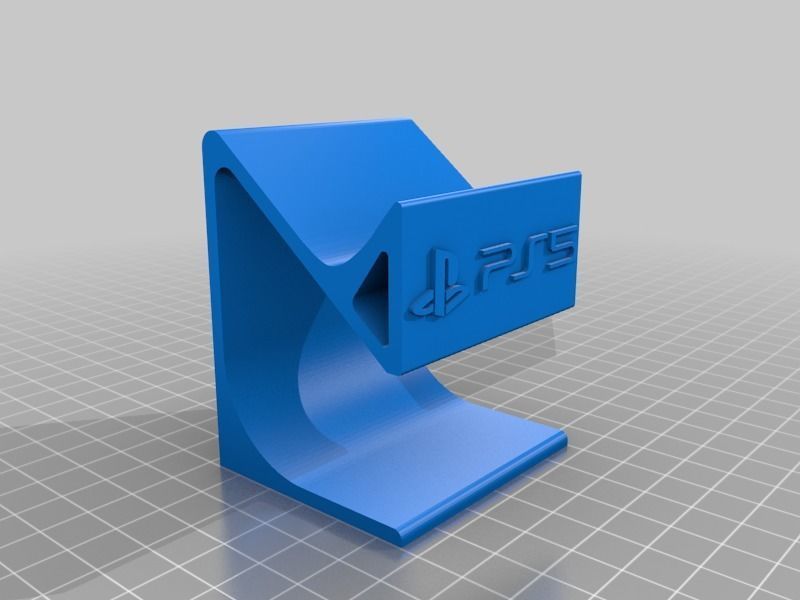 PS5 Controller Stand 3D print model_2