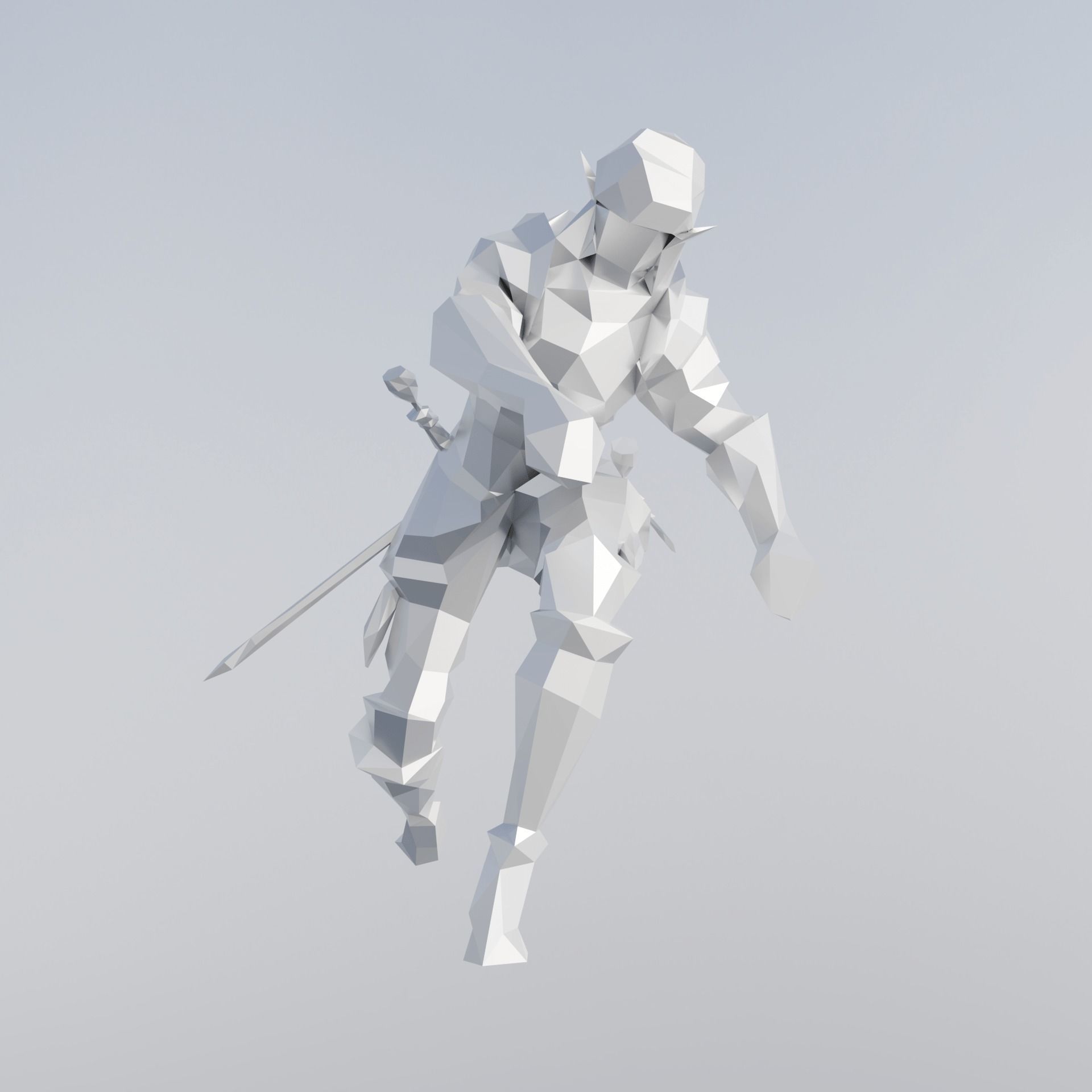 Polyhunter Low-poly 3D model_9