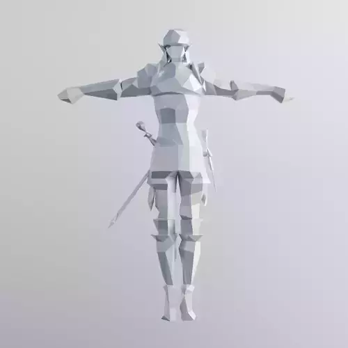 Polyhunter Low-poly 3D model