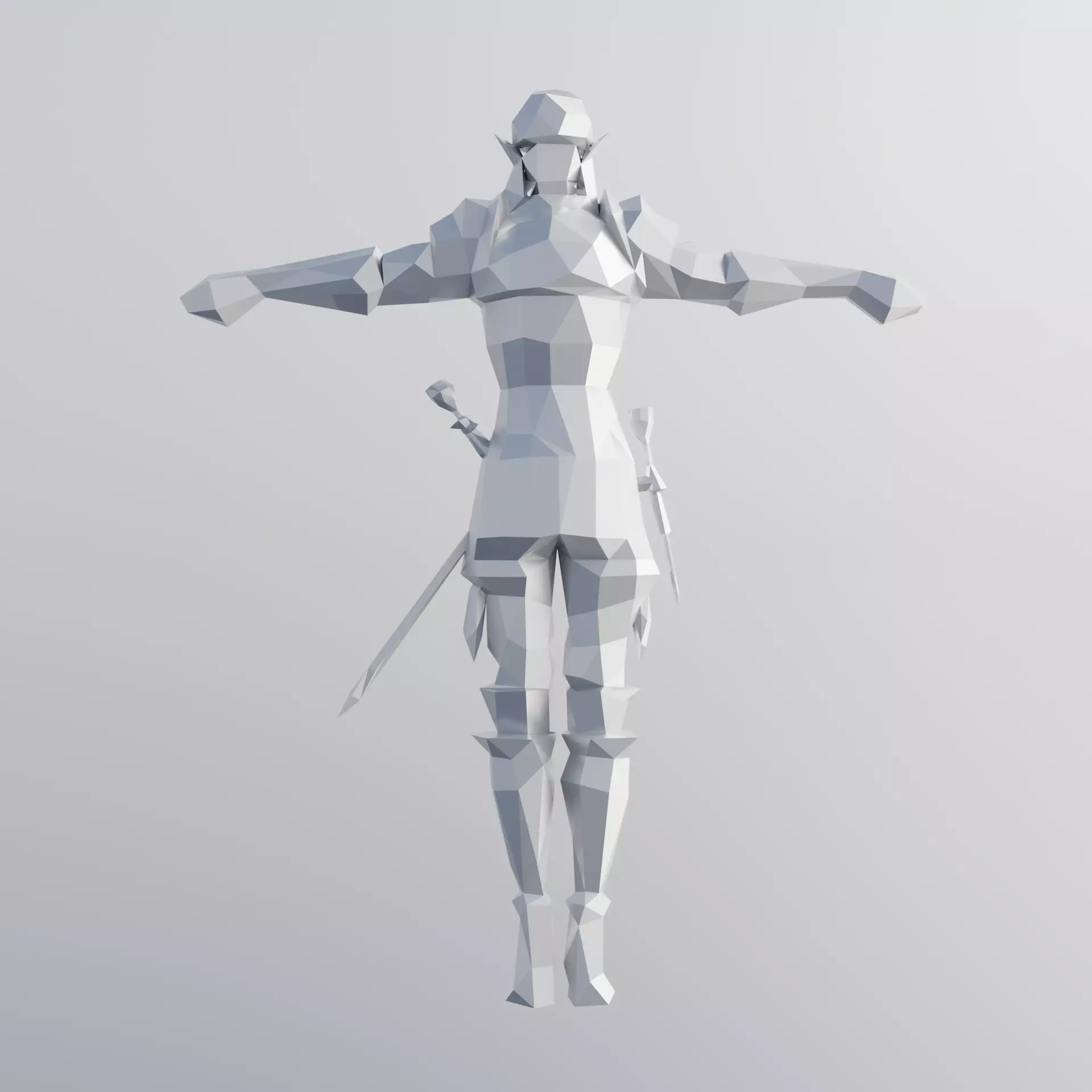 Polyhunter Low-poly 3D model_0